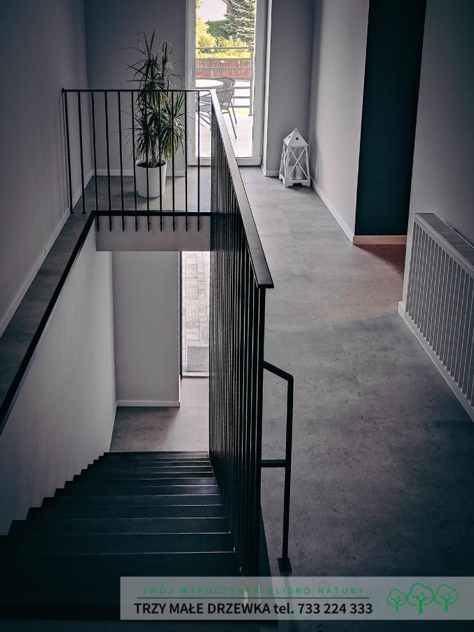 Trzy Male Drzewka Apartman Wielka Wies  Kültér fotó